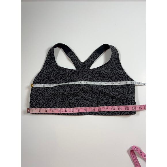 Athleta Women's Sports Bra Athletic Criss-Cross Back Gym Workout Large - Picture 4 of 5